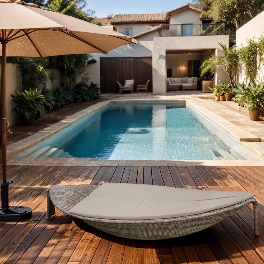 Modern Outdoor Chaise lounge