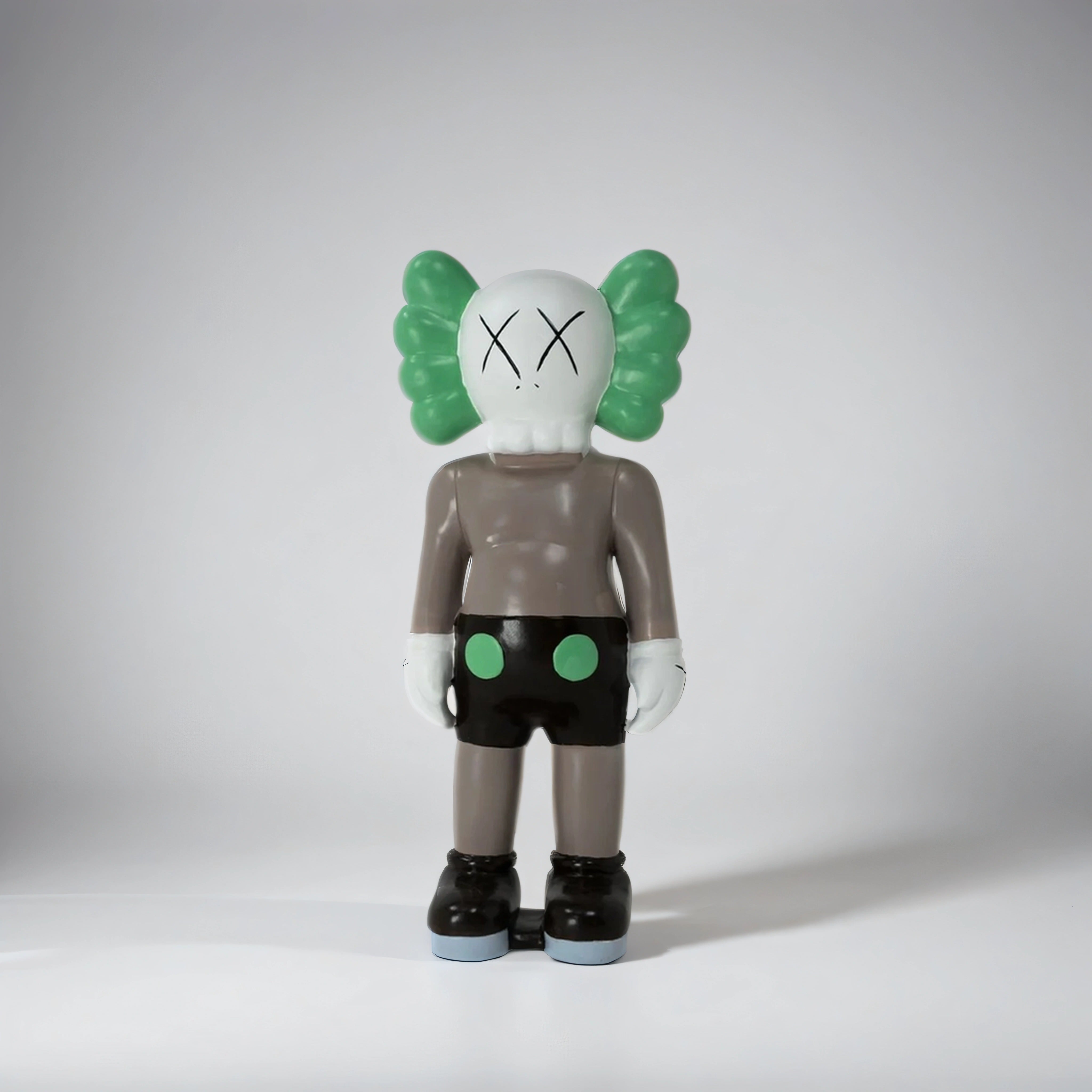 Decorative Statue, Grey and Green