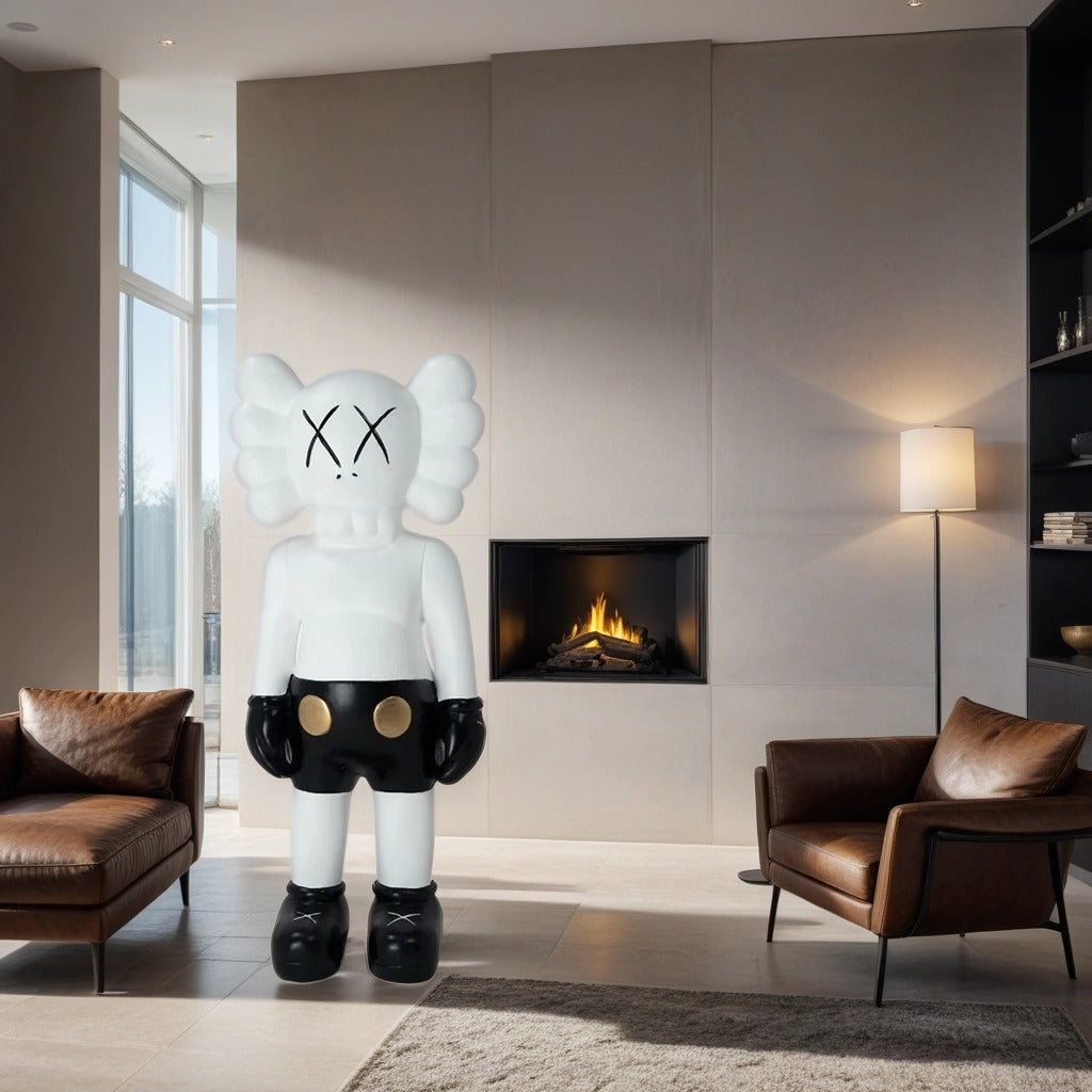 Decorative Statue, White