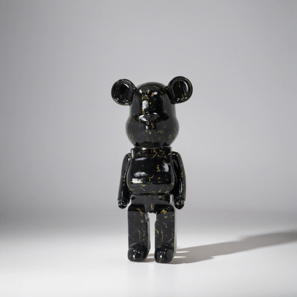 Money Box/ Piggy Bank/ Black and Gold Bear