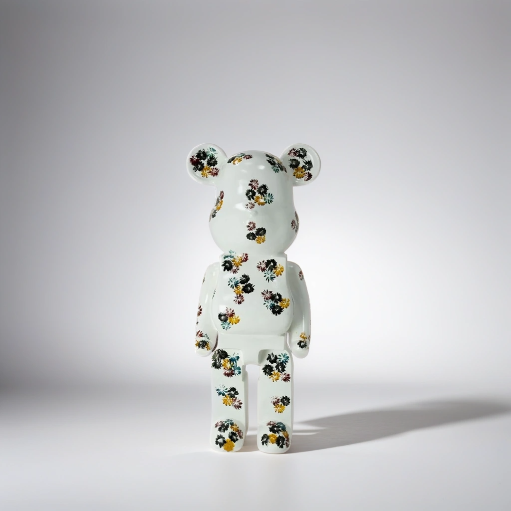 Money Box/ Piggy Bank/ Bear with flowers