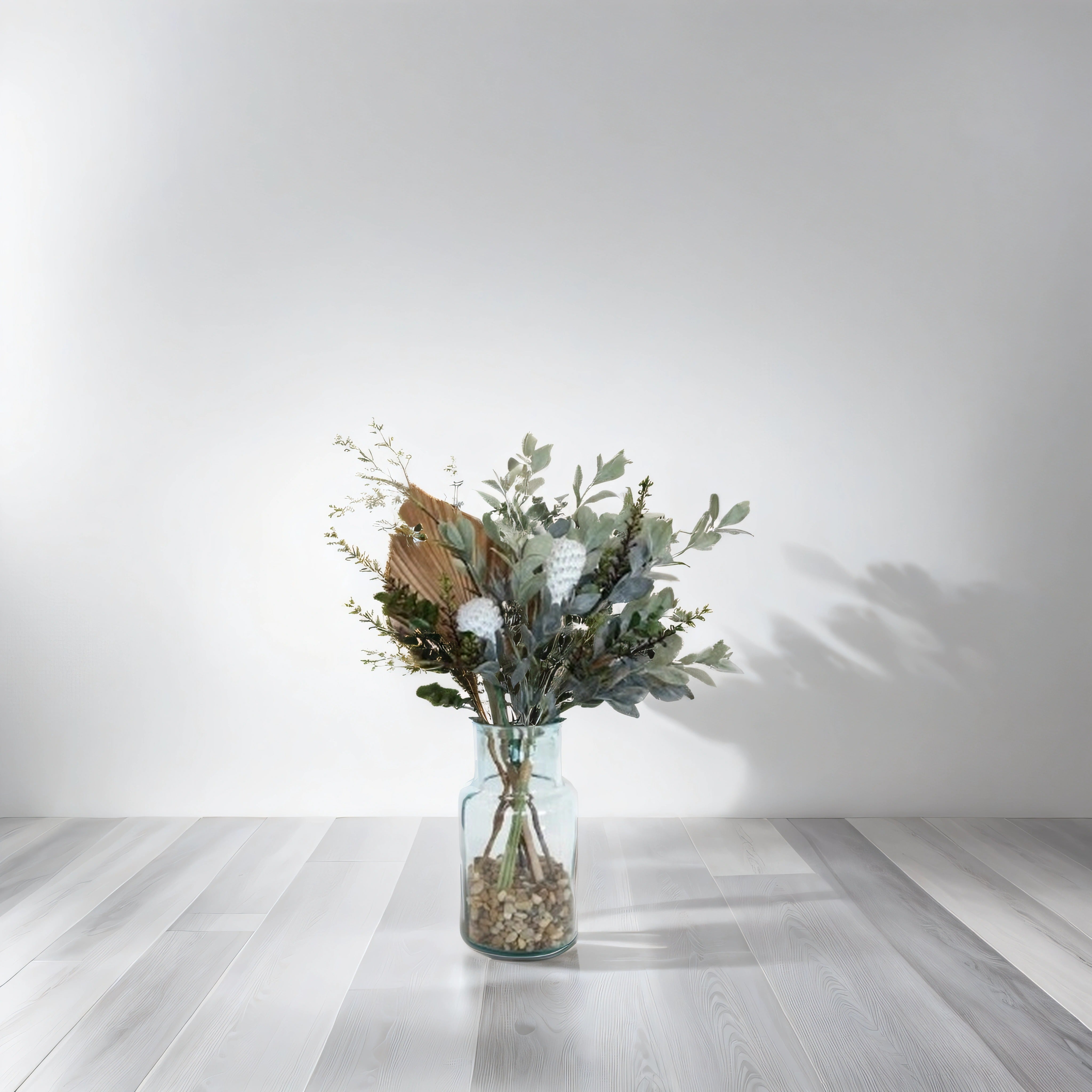 San Miguel Vase with Dried Florals