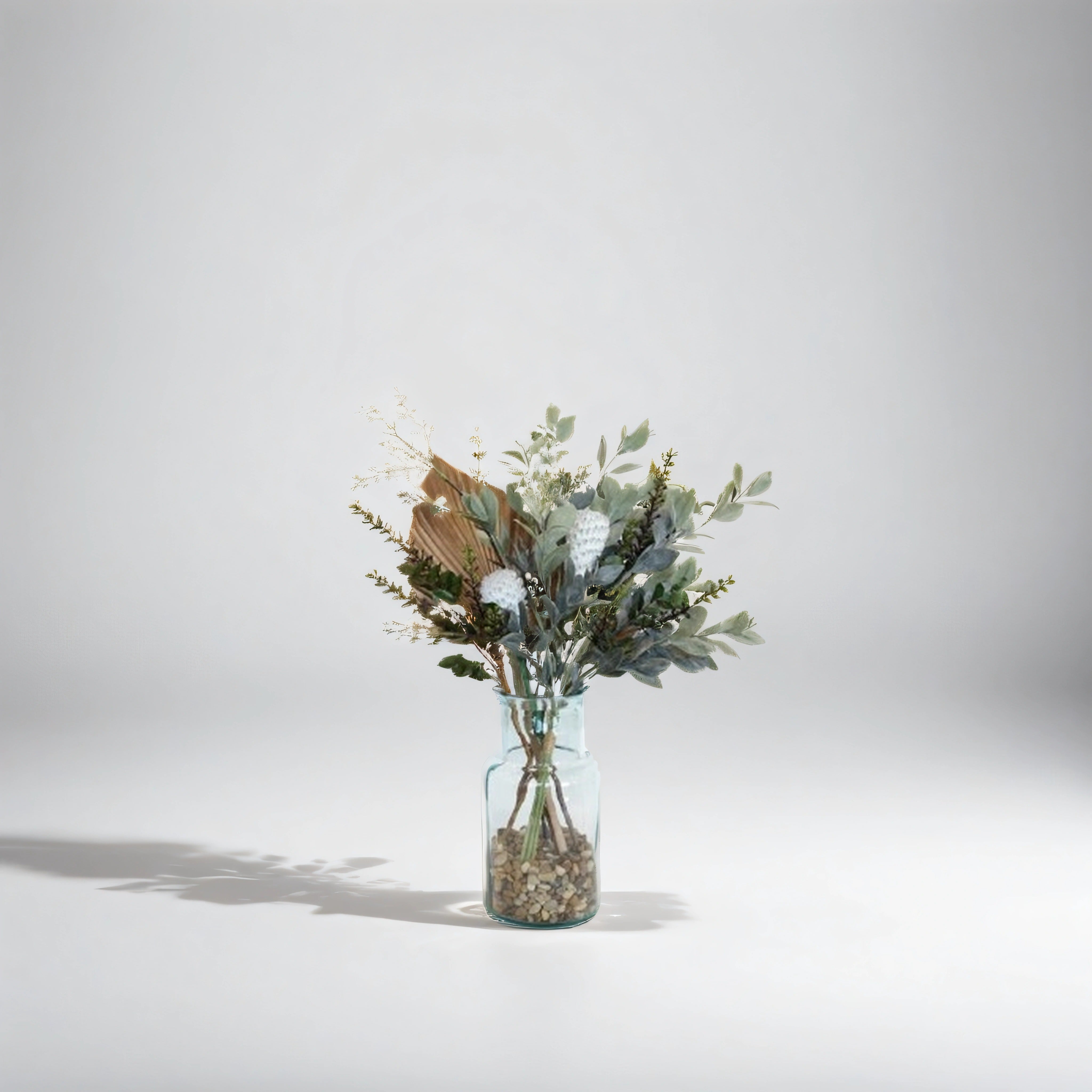 San Miguel Vase with Dried Florals