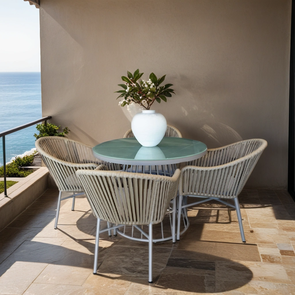 Dining set with 4 chairs