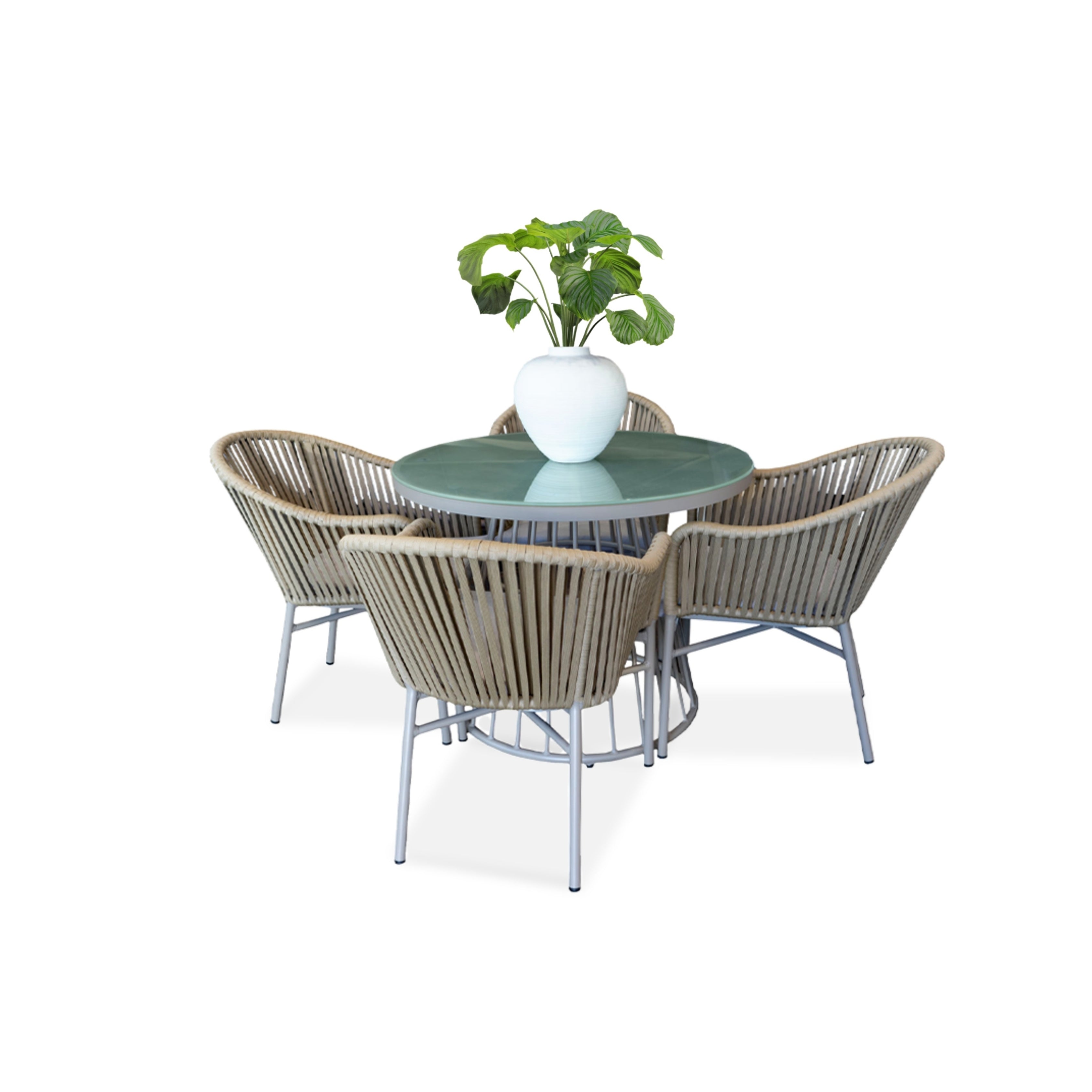 Dining set with 4 chairs