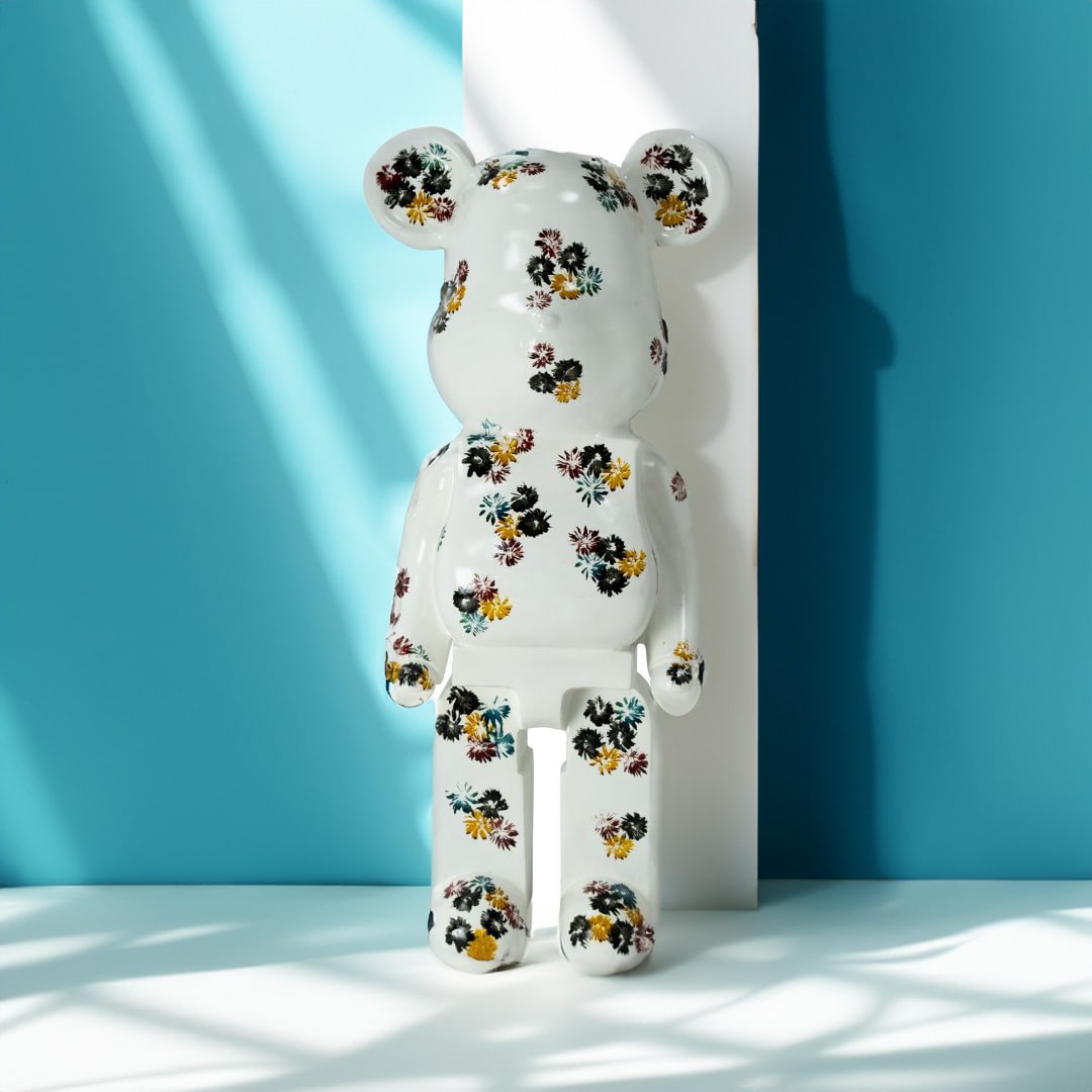 Money Box/ Piggy Bank/ Bear with flowers