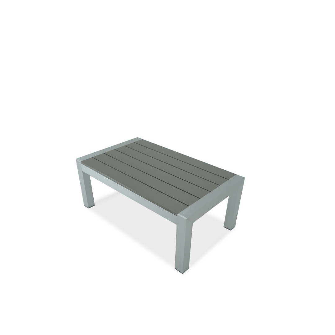 Outdoor Lounge Set with 2 armchairs, 1 sofa and coffee table